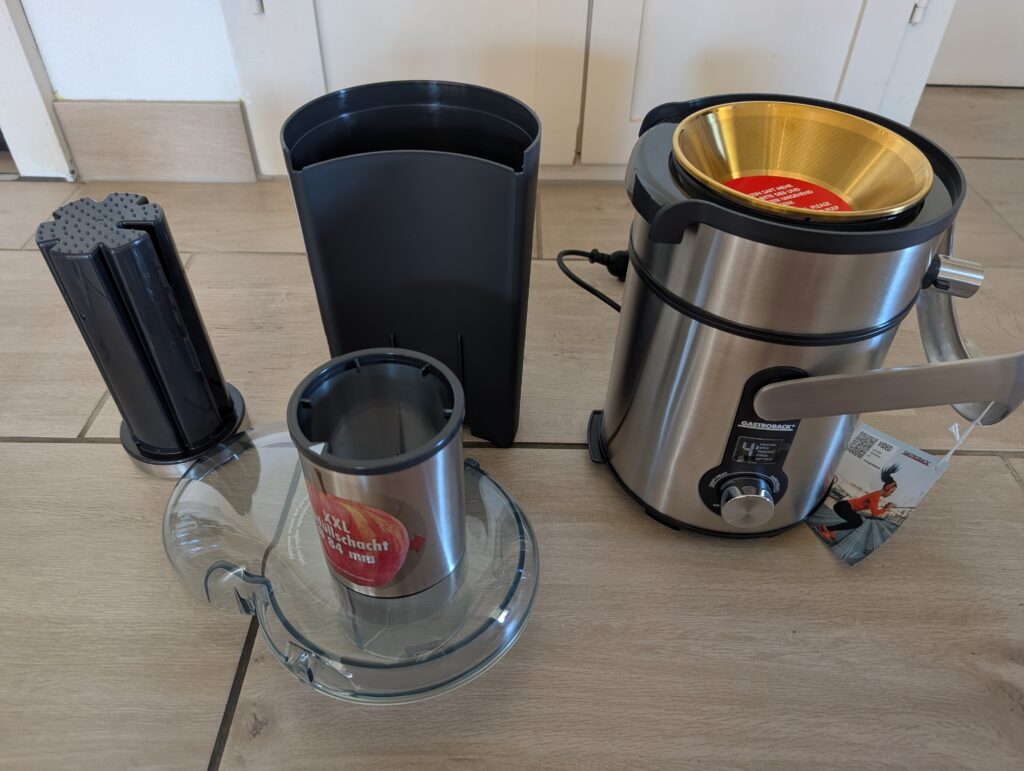 Gastroback Design Multi Juicer Digital Entsafter Einzelteile