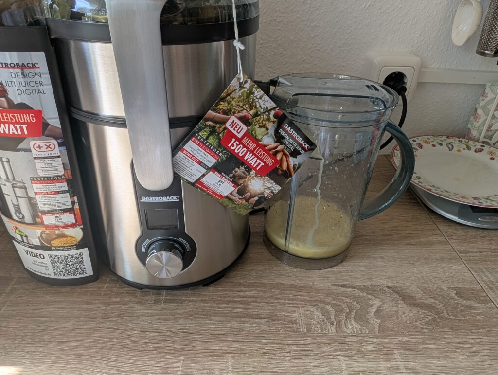 Gastroback Design Multi Juicer Digital Entsafter Orangen entsaften