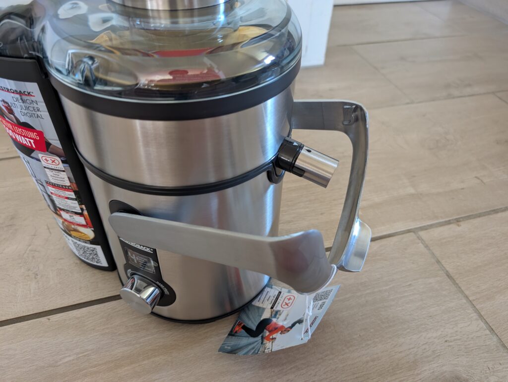 Gastroback Design Multi Juicer Digital Entsafter Sicherungsbügel