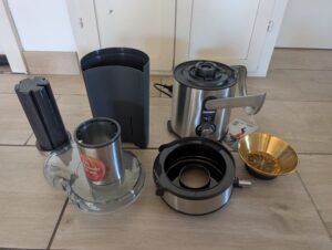 Gastroback Design Multi Juicer Digital Entsafter auseinandergenommen