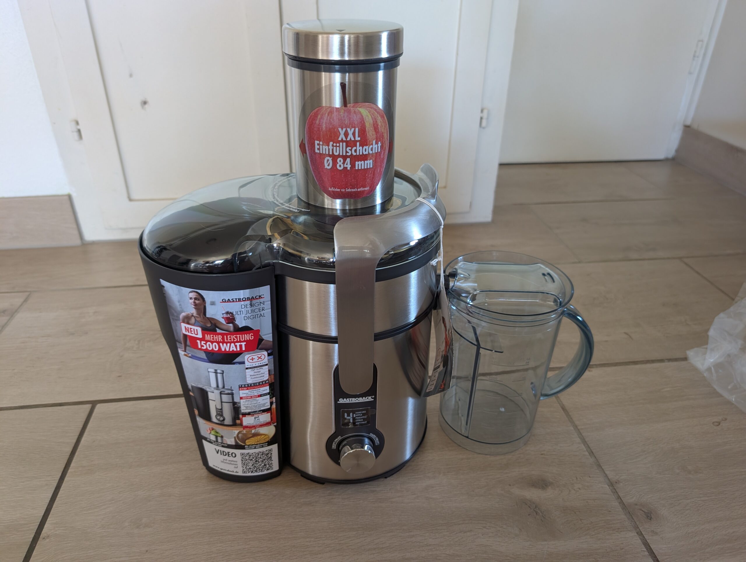 Gastroback Design Multi Juicer Digital Entsafter komplett