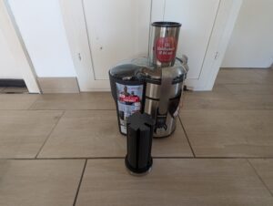 Gastroback Design Multi Juicer Digital Entsafter mit Stopfer