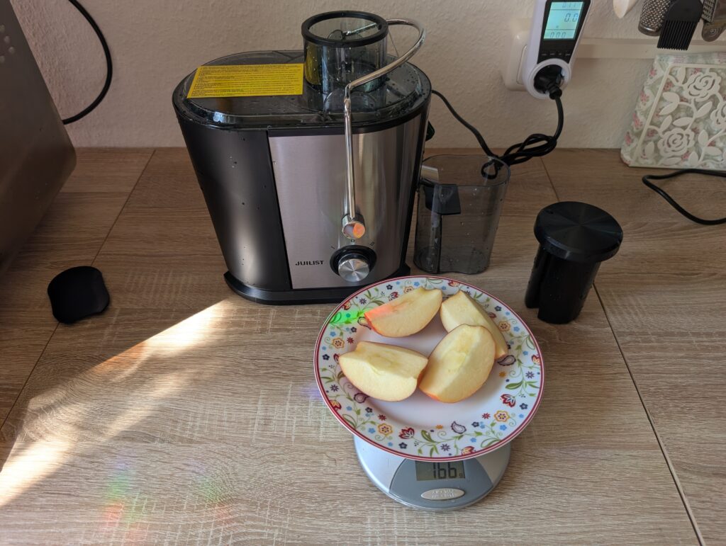 Juilist-Entsafter Äpfel entsaften