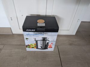 Juilist-Entsafter Verpackung