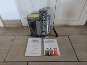 Juilist-Entsafter ausgepackt