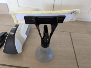 Kärcher WV 7 Signature Line Fenstersauger Wischer mit Mikrofasertuch von hinten