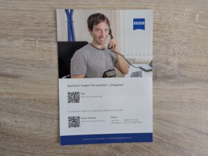 Kurzanleitung der Zeiss Secacam 5 Wildkamera