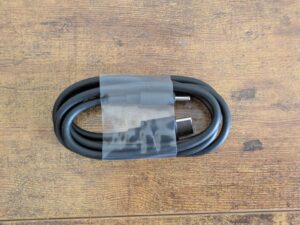 Ladekabel des LG xboom Grab by will.i.am Bluetooth-Lautsprechers