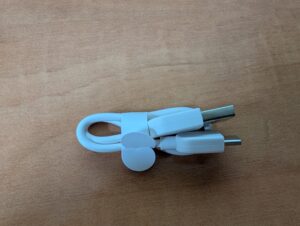 Ladekabel des Panasonic RB-F10 Kopfhörers