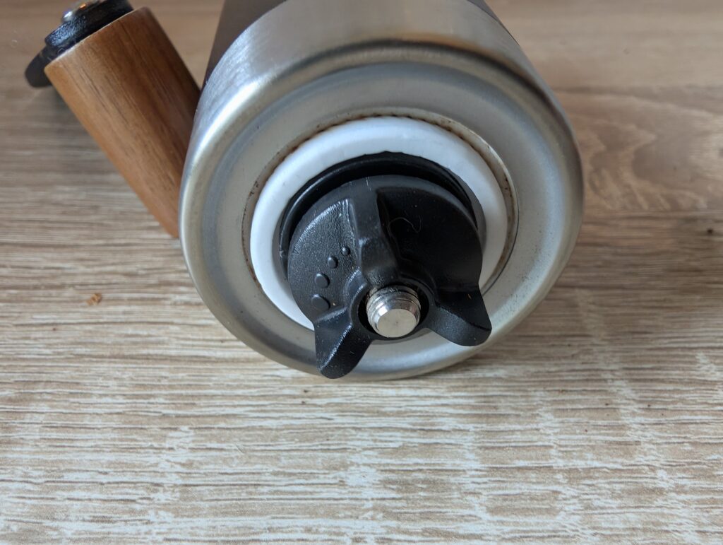 Lambda Coffee Kaffeemühle Mahlgradeinstellung