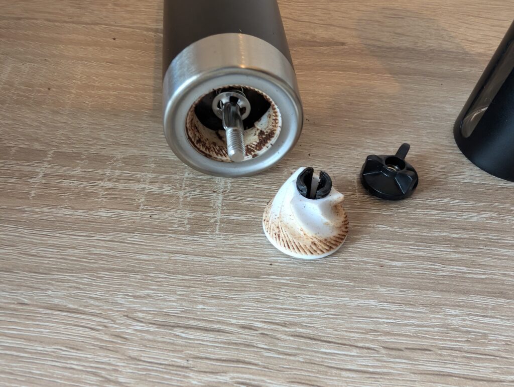 Lambda Coffee Kaffeemühle auseinandergebaut