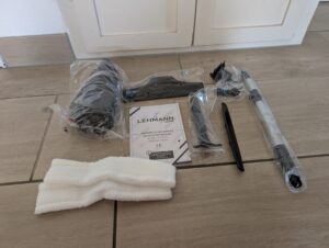 Lehmann-Fenstersauger ausgepackt