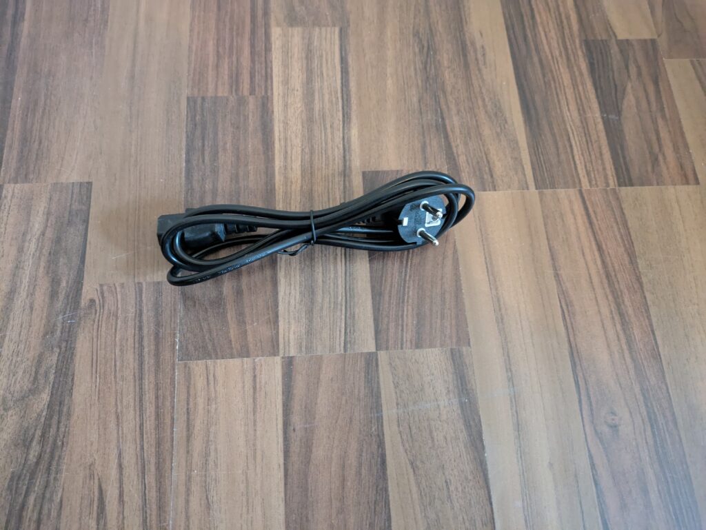 Netzkabel der Dripex Vibrationsplatte