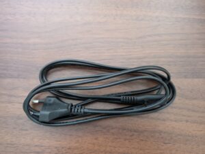 Netzkabel des JBL Authentics 200 Smart Home Bluetooth-Lautsprechers