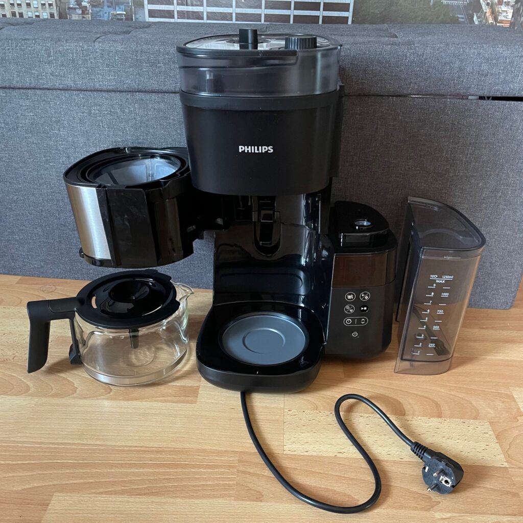 Philips All-in-1 Brew Kaffeemaschine Komponenten