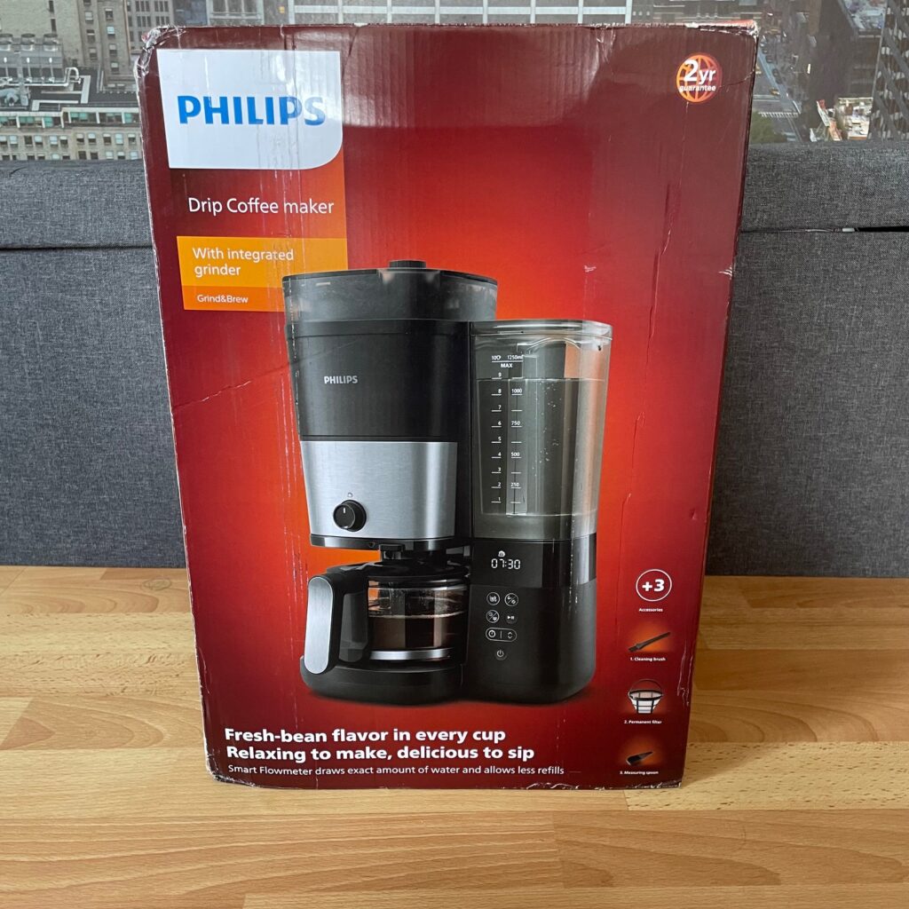 Philips All-in-1 Brew Kaffeemaschine Verpackung