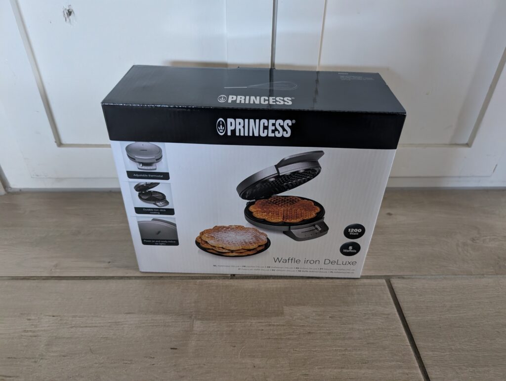 Princess-Waffeleisen Verpackung