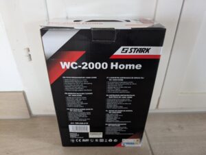 STARK WC-2000 HOME Fenstersauger Verpackung von hinten