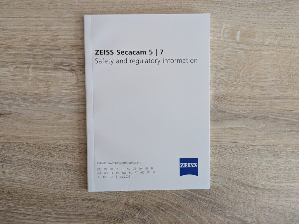 Sicherheitshinweise der Zeiss Secacam 5 Wildkamera