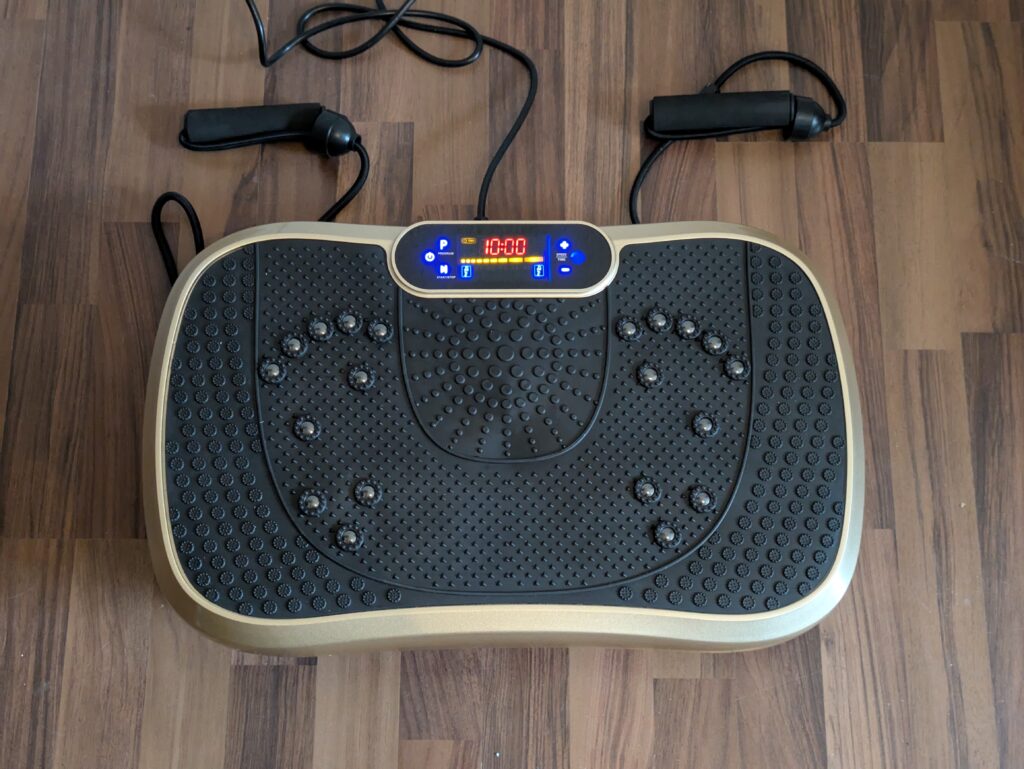 Titelbild der Dripex Vibrationsplatte