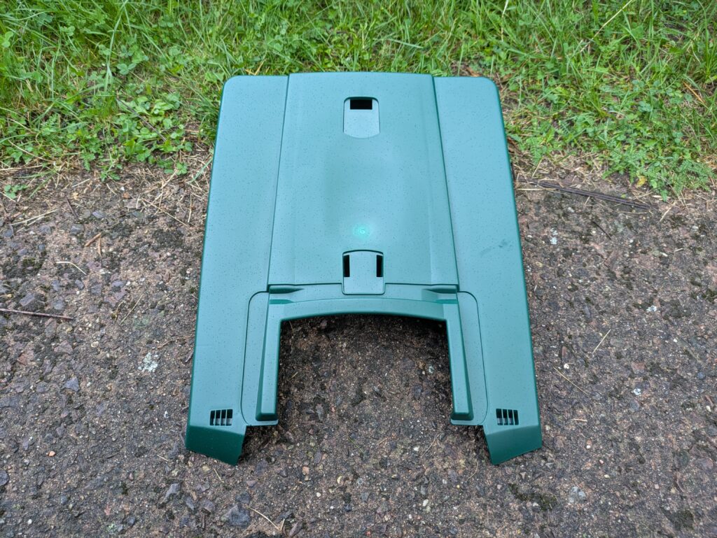 Unterteil des Fangkorbs des Bosch EasyMower 18V-32-200 Akku-Rasenmähers