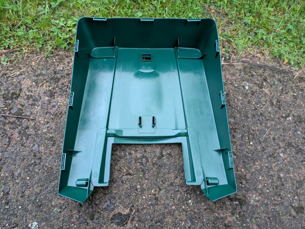 Unterteil des Fangkorbs des Bosch EasyMower 18V-32-200 Akku-Rasenmähers (2)