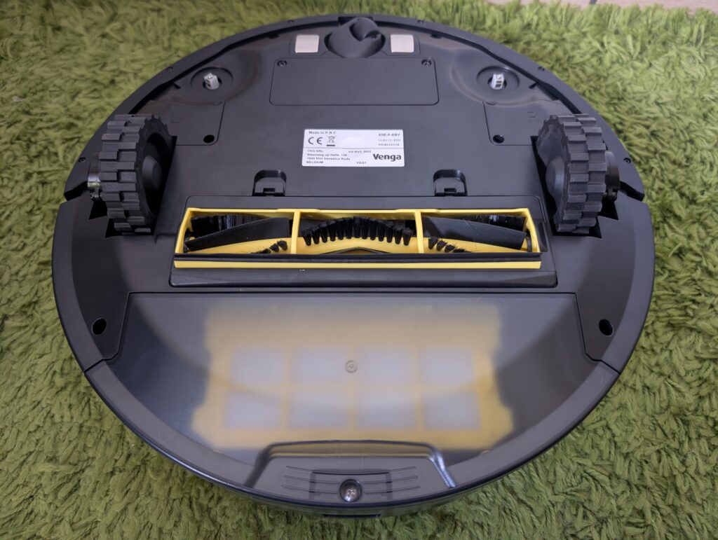 Venga VG RVC 3002 BK Wischroboter Ansicht von unten