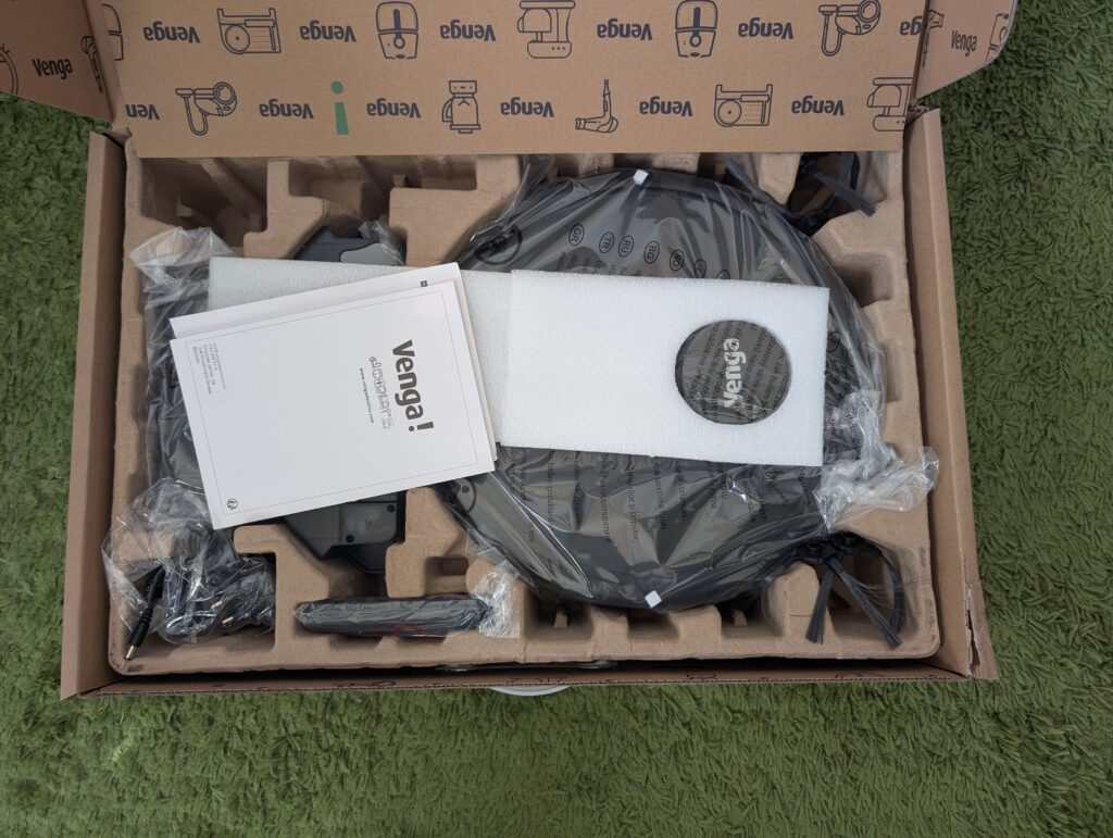 Venga VG RVC 3002 BK Wischroboter auspacken