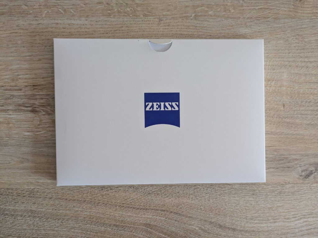 Verpackung der Anleitungen der Zeiss Secacam 5 Wildkamera