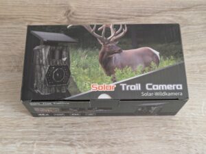 Verpackung der Maxdone PH970S Wildkamera von oben