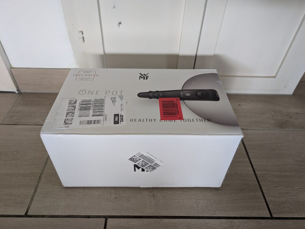 WMF Perfect One Pot Schnellkochtopf Verpackung