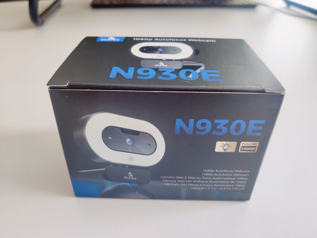 NexiGo N930E Webcam in Karton