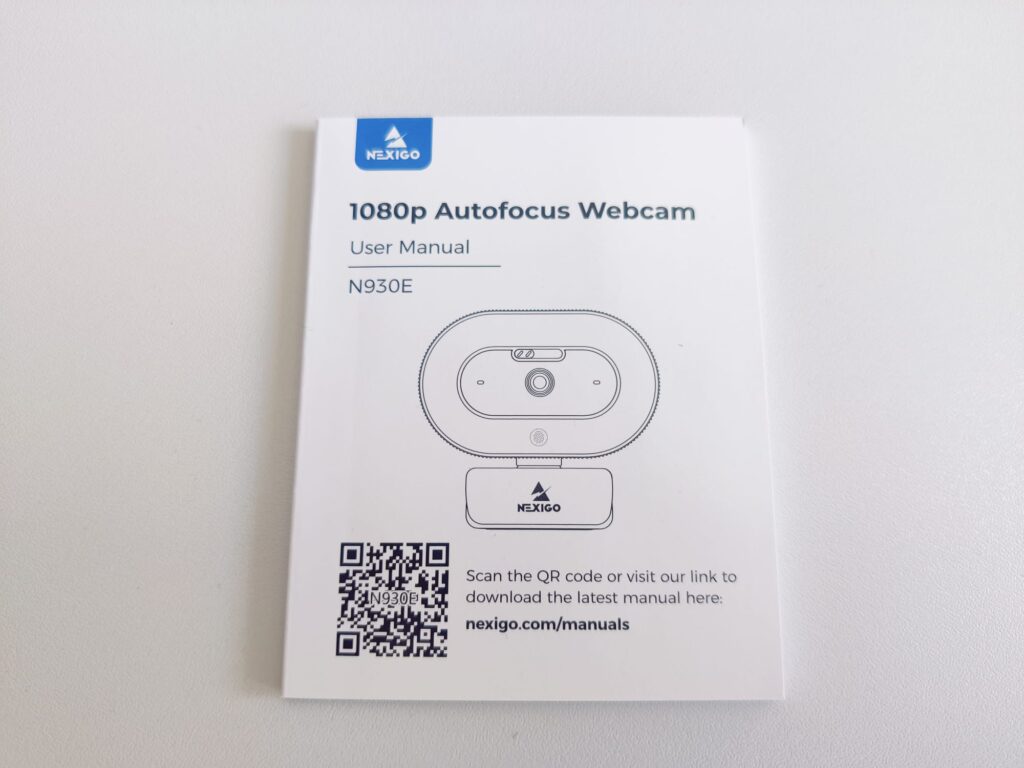 NexiGo N930E Webcam Bedienungsanleitung