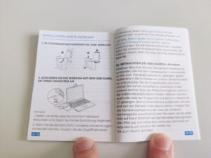 NexiGo N930E Webcam Bedienungsanleitung innen