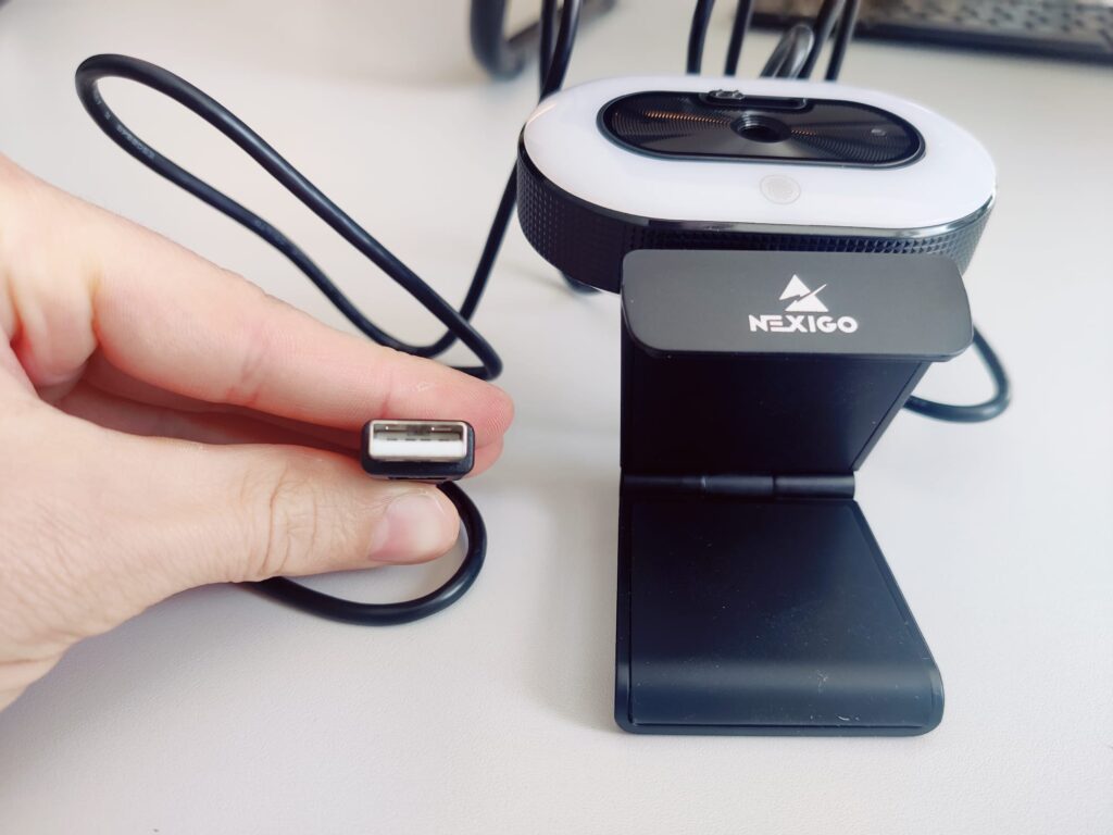 NexiGo N930E Webcam USB-A-Anschluss