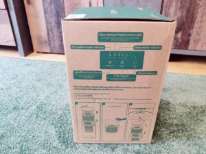 CONOPU ‎DH-JH06 Luftreiniger Verpackung seitlich