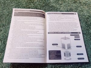 CONOPU ‎DH-JH06 Luftreiniger Bedienungsanleitung innen