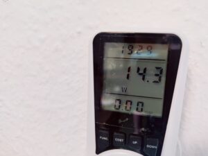 CONOPU ‎DH-JH06 Luftreiniger Stromverbrauch niedrige Stufe