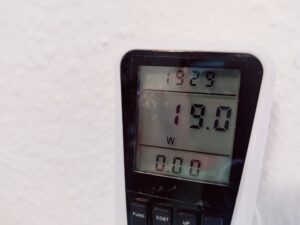 CONOPU ‎DH-JH06 Luftreiniger Stromverbrauch hohe Stufe