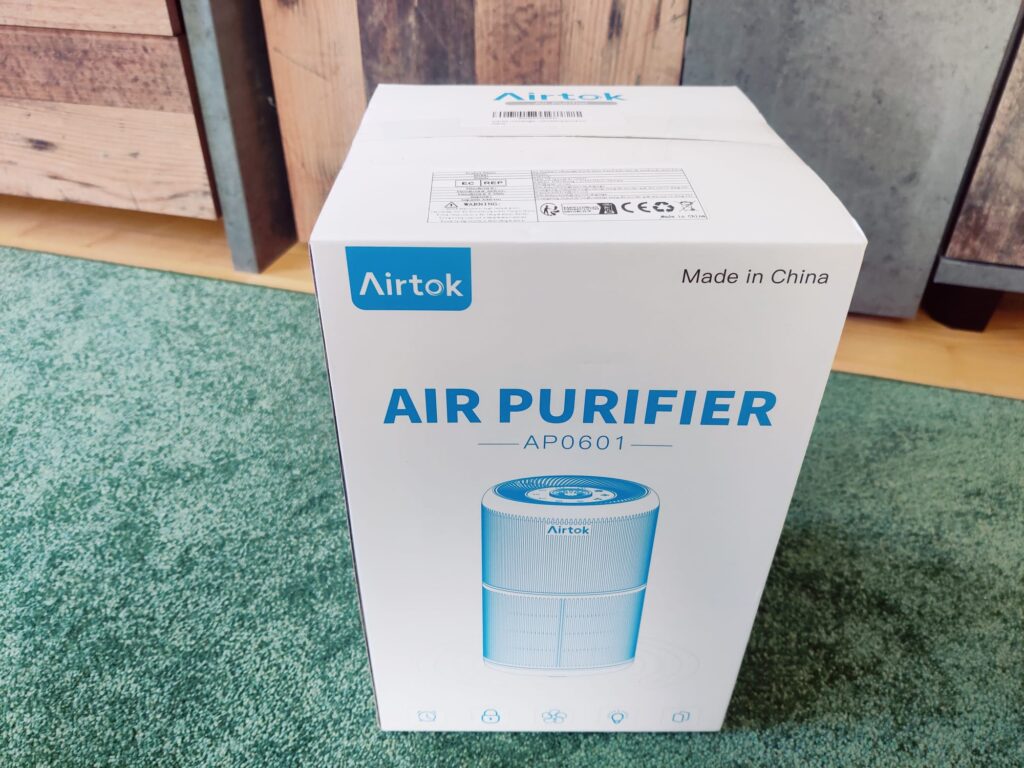AIRTOK AP0601 Luftreiniger Verpackung