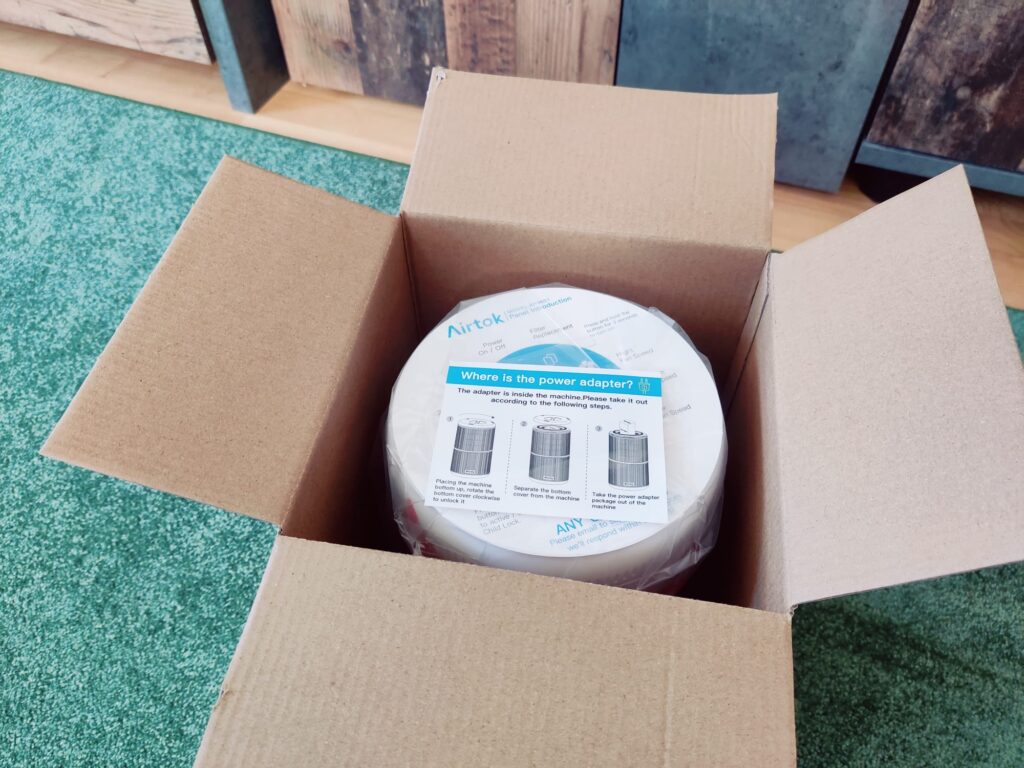 AIRTOK AP0601 Luftreiniger in Verpackung