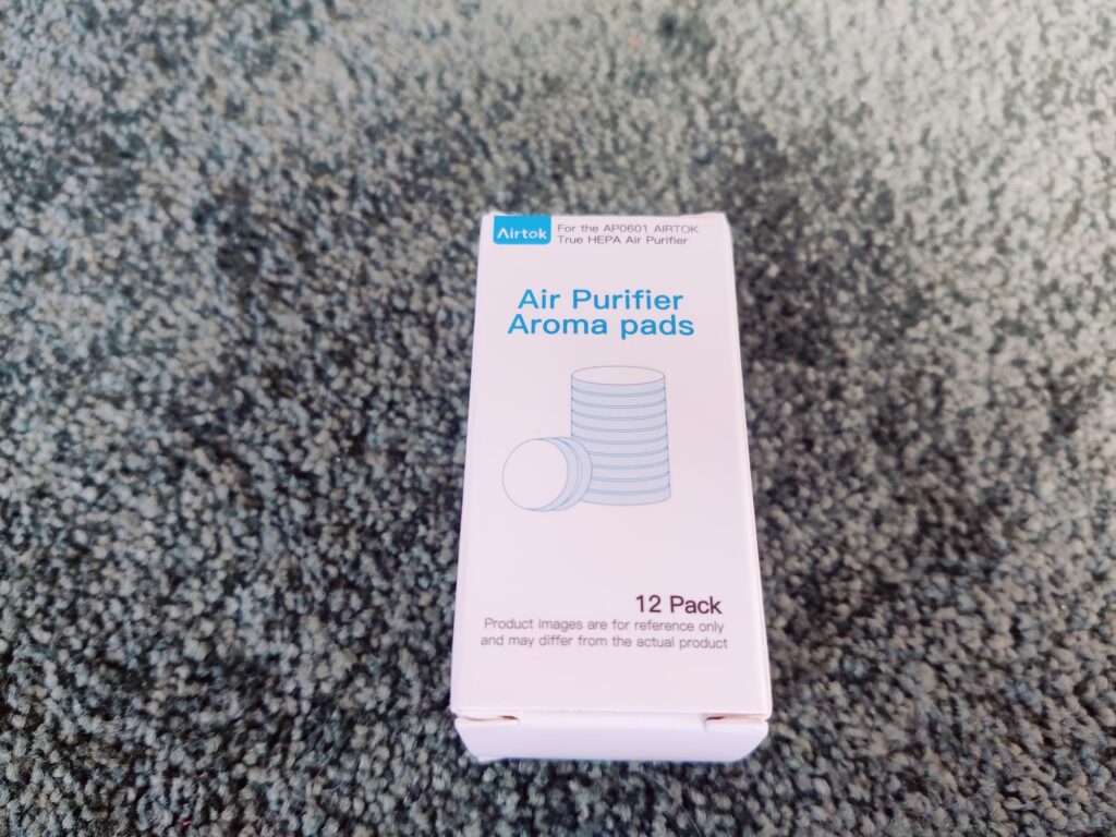 AIRTOK AP0601 Luftreiniger Aromapads Verpackung