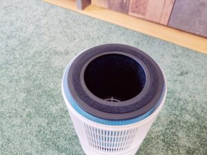 AIRTOK AP0601 Luftreiniger Filter eingebaut