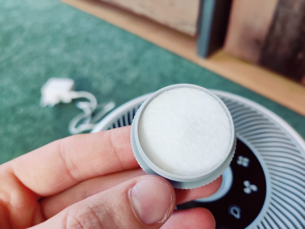 AIRTOK AP0601 Luftreiniger Aromapad eingelegt Nahaufnahme