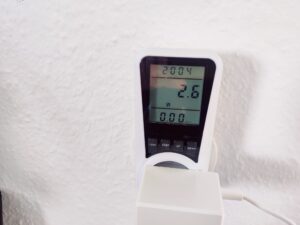 AIRTOK AP0601 Luftreiniger Stromverbrauch in mittlerer Stufe