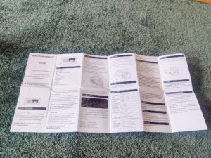 Zpincsipo XSY330 Kurbelradio Benutzerhandbuch ausgeklappt