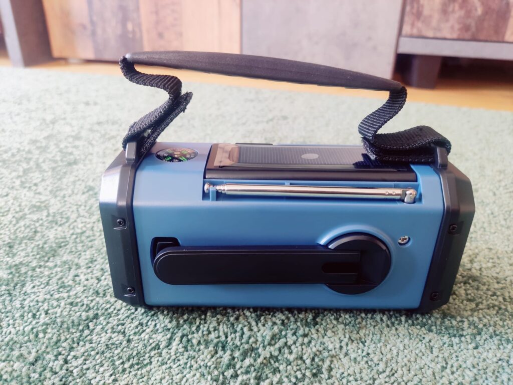 Zpincsipo XSY330 Kurbelradio Rückseite