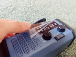 Zpincsipo XSY330 Kurbelradio Schutzfolie