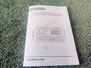 ROCAM CR 1009 Pro Kurbelradio Bedienungsanleitung