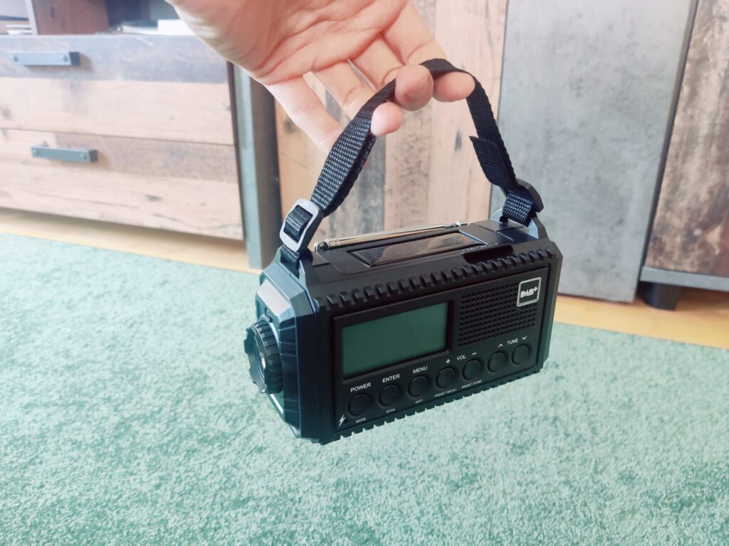 ROCAM CR 1009 Pro Kurbelradio Trageschlaufe